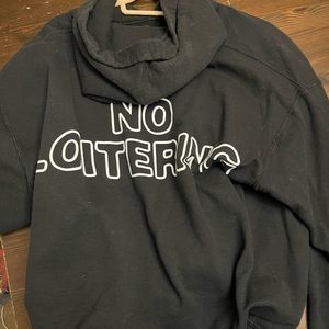 Travis Scott Black No Loitering Hoodie